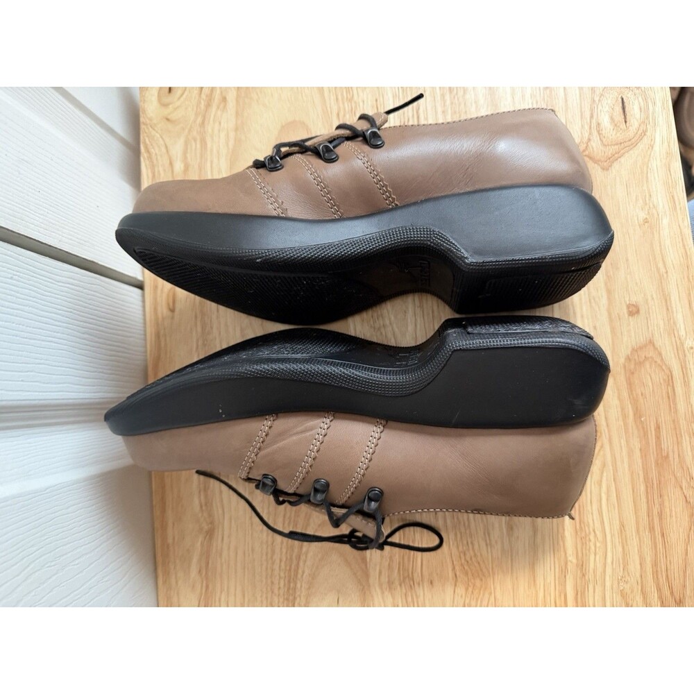 Dansko Brown & Black Janika Chunky Oxford Platform Mary Jane Comfort Clog 8 - Picture 7 of 12